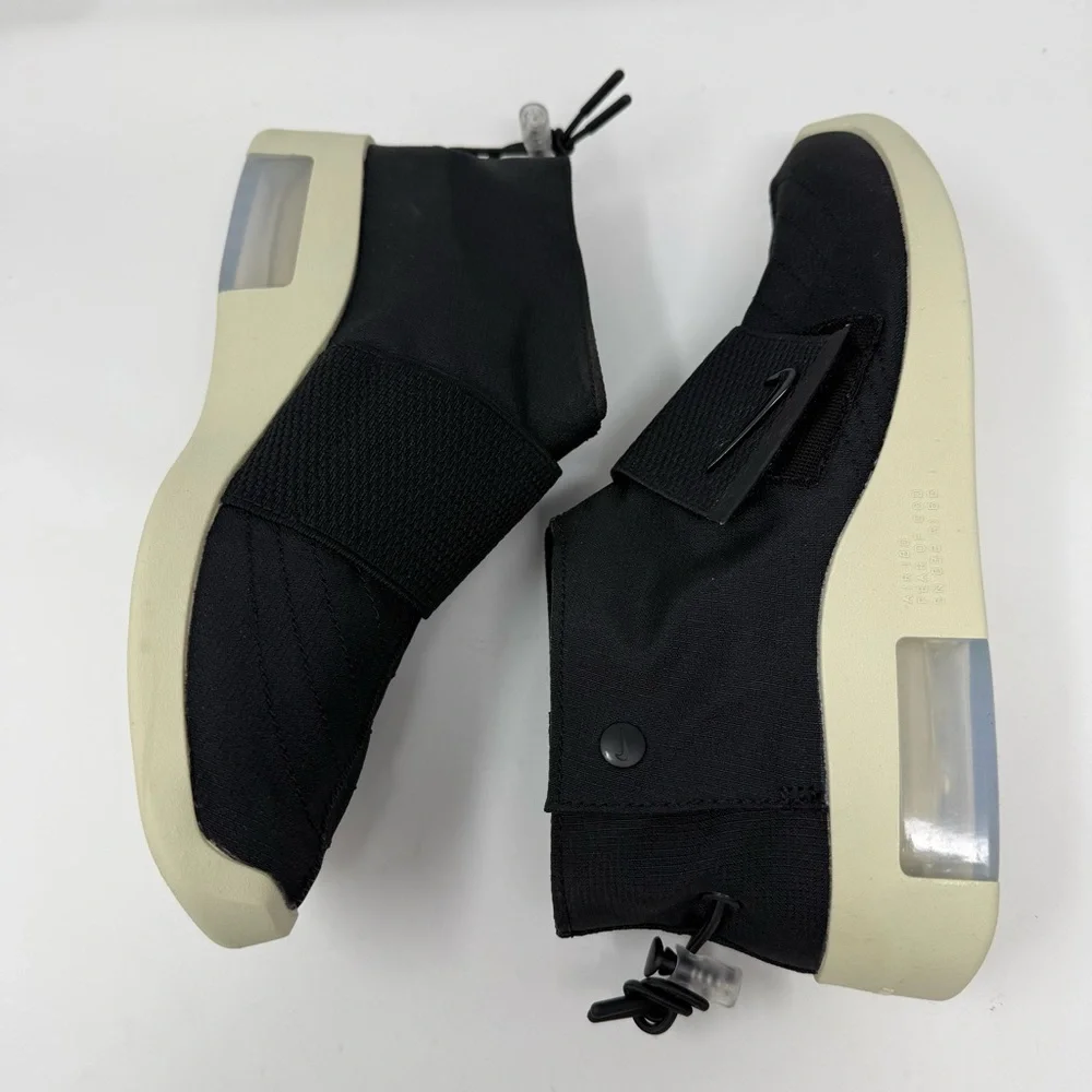 NIB Nike‎ Air x Fear of God Moc Black Fossil M7/W8.5